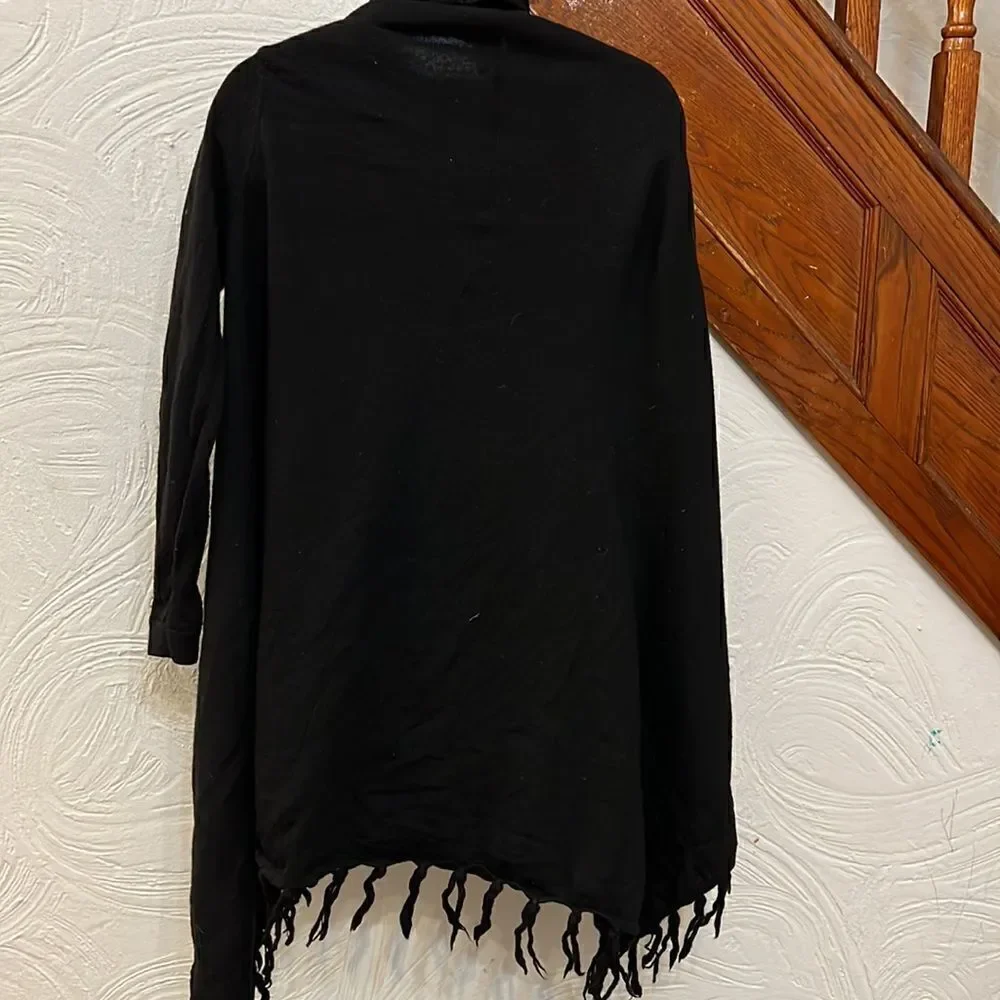 Cynthia Rowley merino wool fringes sweater size XS‎